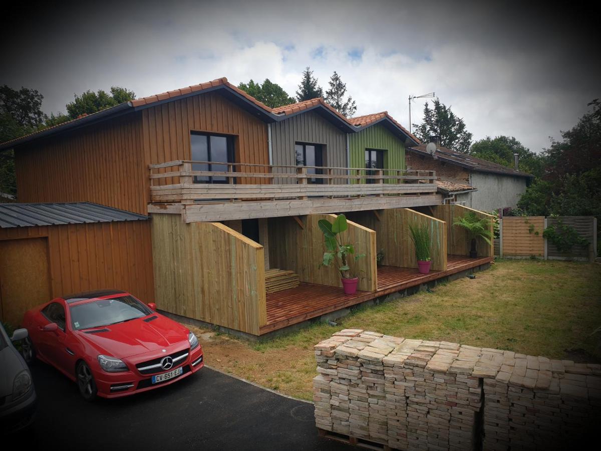 Couleur Cabanes Classe 3 Etoiles Biganos Exteriér fotografie